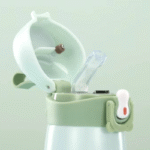 Bear Multifunctional Thermos Cute Cartoon Portable Stainless Steel Kid Water Bottle - Image 4