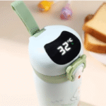 Bear Multifunctional Thermos Cute Cartoon Portable Stainless Steel Kid Water Bottle - Image 5