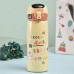 Bear Multifunctional Thermos Cute Cartoon Portable Stainless Steel Kid Water Bottle - Image 8