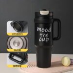Stainless Steel Insulated Portable Double Drinking System High-Capacity Ice Cup Stanley - Image 3