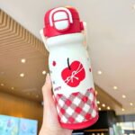 Portable Double Drinking System Thermos Stainless Steel Water Bottles for Children