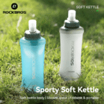 Rock Brothers TPU Soft Foldable & Portable Outdoor Water Bottle