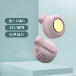 Small Cyclone Bladeless USB Charging Neck Hanging & Waist Hanging Portable Pocket Turbo Fan - Image 11