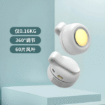Small Cyclone Bladeless USB Charging Neck Hanging & Waist Hanging Portable Pocket Turbo Fan - Image 10