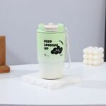Cloud Late Thermal Stainless Steel Double Drinking System Coffee Mug - Image 8