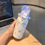 3D Printed Cute Portable Double Drinking System Handle Thermos - Image 4