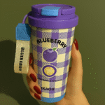 Apple 316 Stainless Steel Thermos Tumbler with Straw | Cute Portable Cup - Image 3